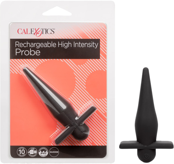 High Intensity Probe – Rechargeable Silicone Probe with 10 Vibration and Pulsation Functions > Anal Range > Vibrating Butt Plugs - Tophatter Daily Deals