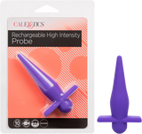 High Intensity Probe – Rechargeable Silicone Vibrator with 10 Vibration and Pulsation Functions > Anal Range > Vibrating Butt Plugs - Tophatter Daily Deals