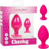 Cheeky Butt Plug Duo (Pink) – Playful Butt Plug Set > Anal Range > Butt Plug Kits - Tophatter Daily Deals