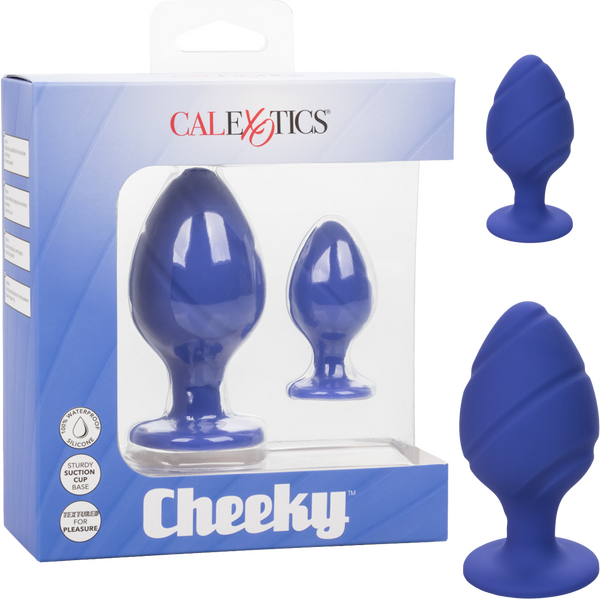 Cheeky Butt Plug Duo (Purple) – Playful Butt Plug Set > Anal Range > Butt Plug Kits - Tophatter Daily Deals