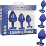 Cheeky Gems – Anal Training Kit with Three Graduated Anal Plugs > Anal Range > Butt Plug Kits - Tophatter Daily Deals