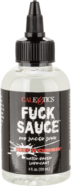 Fuck Sauce Water-Based Lubricant - Premium Super-Slick Formula, 4 Fluid Ounces Personal Lubricant > Lube > Speciality Exempt - Tophatter Daily Deals