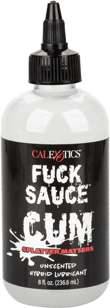 Fuck Sauce Cum Hybrid Lubricant – Premium Silicone and Water-Based Lubricant 8 fl oz > Lube > Speciality Exempt - Tophatter Daily Deals