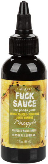 Fuck Sauce Pineapple – Flavored Water-Based Personal Lubricant 2 fl oz > Lube > Speciality Exempt - Tophatter Daily Deals