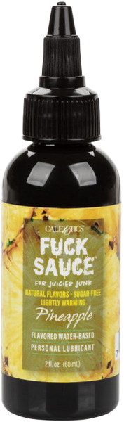 Fuck Sauce Pineapple – Flavored Water-Based Personal Lubricant 2 fl oz > Lube > Speciality Exempt - Tophatter Daily Deals