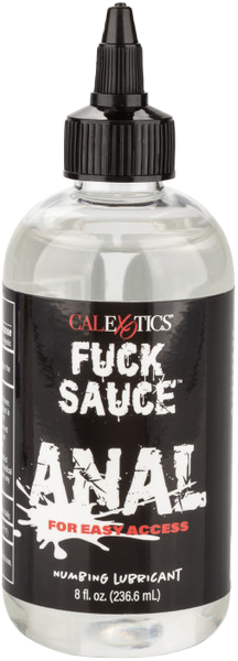 Fuck Sauce Anal Numbing Lubricant – Premium Water-Based Lidocaine-Infused 8oz > Lube > Speciality - Tophatter Daily Deals