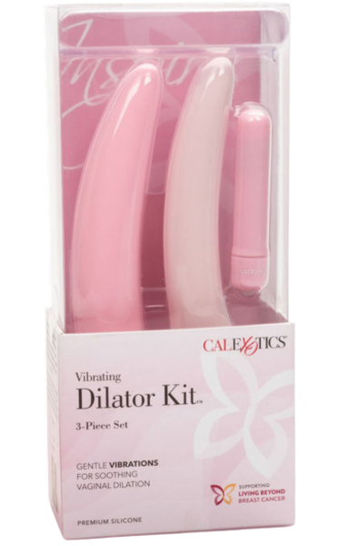 Inspire Vibrating Dilator 3-Piece Set – Ergonomic Silicone Vaginal Dilator Set > Sex Toys > Dilators - Tophatter Daily Deals