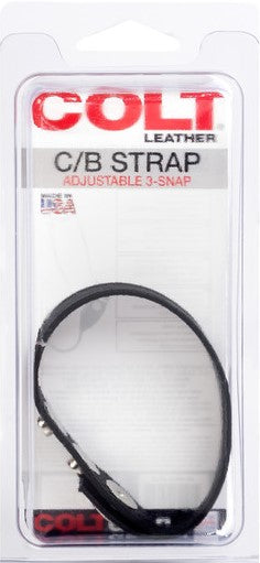 Colt Adjustable 3-Snap Leather Strap – High Quality Leather Strap > Clothes > Mens Leather - Tophatter Daily Deals