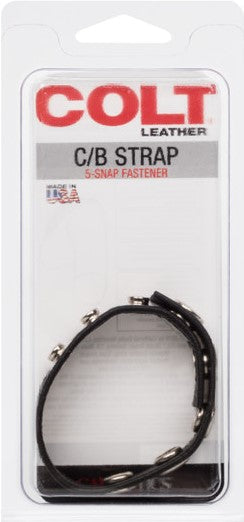 Colt Adjustable 5 Snap Leather Strap – Leather Strap > Clothes > Mens Leather - Tophatter Daily Deals
