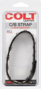 Colt 8 Snap Fastener Leather Strap – Luxury Leather Bondage Strap > Clothes > Mens Leather - Tophatter Daily Deals