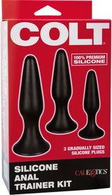 Colt Anal Trainer Kit – Silicone Graduated Anal Plug Set for Beginners > Anal Range > Butt Plug Kits - Tophatter Daily Deals
