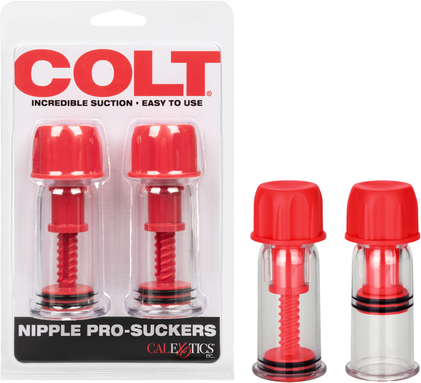 Colt Nipple Pro-Suckers – Adjustable Suction Nipple Stimulators > Sex Toys > Nipple Suckers - Tophatter Daily Deals