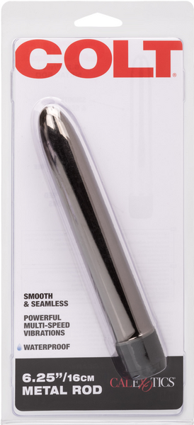 Colt Metal 6.25 Inch – Multi-Speed Silver Vibrator with Smooth Seamless Finish > Vibrators > Standard Vibrators - Tophatter Daily Deals