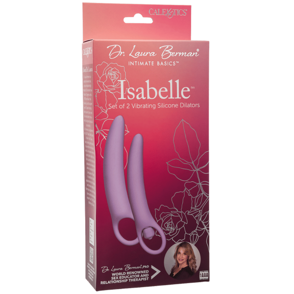 Isabelle Set of 2 Vibrating Silicone Dilators – Ergonomic Vaginal Dilators > Sex Toys > Dilators - Tophatter Daily Deals