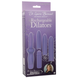 Dr. Laura Berman Dilators Set with Four Locking Sizes and Premium Silicone Textured Sleeve in Purple > Sex Toys > Dilators - Tophatter Daily Deals