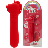 Unihorn Cupid's Beau (Red) – Silicone USB Bullet Vibrator with 10 Speeds > Sex Toys For Ladies > Clitoral Vibrators and Stimulators - Tophatter Daily Deals