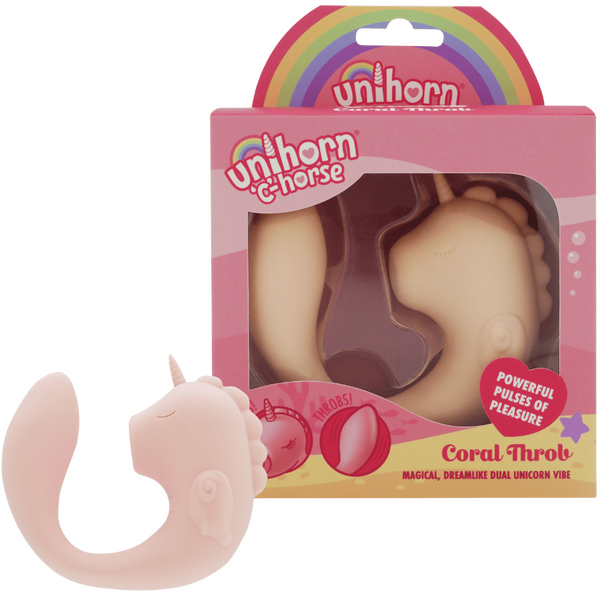 Ocean Peak Unihorn C-Horse – Soft Silicone Tail Oscillating Tongue Vibrator > Vibrators > Unconventional - Tophatter Daily Deals
