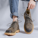 Winter Lace Up Cowboy Boots Boots - Tophatter Daily Deals