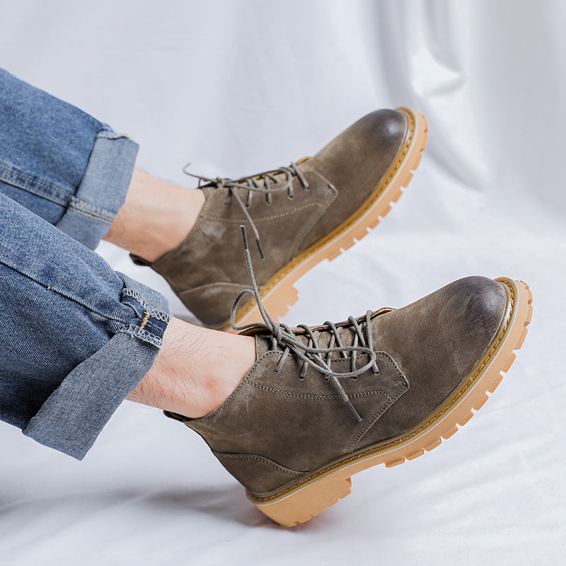 Winter Lace Up Cowboy Boots Boots - Tophatter Daily Deals