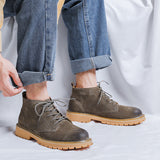 Winter Lace Up Cowboy Boots Boots - Tophatter Daily Deals