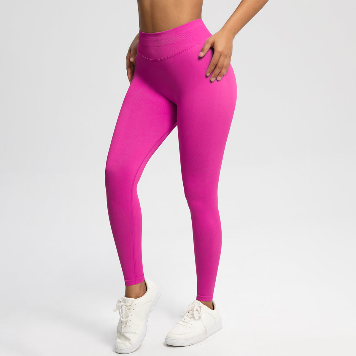Ladies Sportswear For Indoor Outdoor Leggings Rose Red Leggings - Tophatter Daily Deals