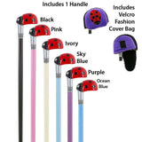 Ladybug Lola Signature 6-in-1 Ultimate Cane Kit with Travel Storage Bag Superlite Carbon Fiber Walking Canes - Tophatter Daily Deals
