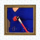 Lady Bug Lola Signature Carbon Fiber Walking Cane - 1 Black Shaft Superlite Carbon Fiber Walking Canes - Tophatter Daily Deals