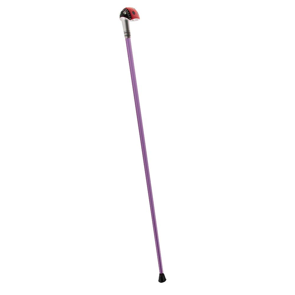 Lady Bug Lola Signature - Choose 1 Shaft - Carbon Fiber Walking Cane Superlite Carbon Fiber Walking Canes - Tophatter Daily Deals