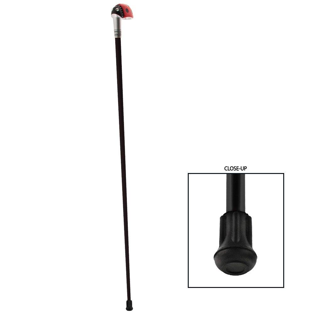 Lady Bug Lola Signature - Choose 1 Shaft - Carbon Fiber Walking Cane Superlite Carbon Fiber Walking Canes - Tophatter Daily Deals