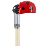 Lady Bug Lola Signature Carbon Fiber Walking Cane - 1 Ivory Shaft Superlite Carbon Fiber Walking Canes - Tophatter Daily Deals