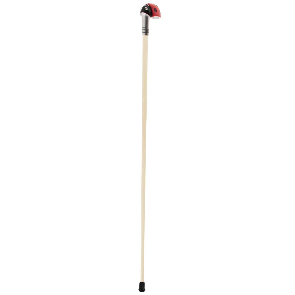 Lady Bug Lola Signature Carbon Fiber Walking Cane - 1 Ivory Shaft Superlite Carbon Fiber Walking Canes - Tophatter Daily Deals