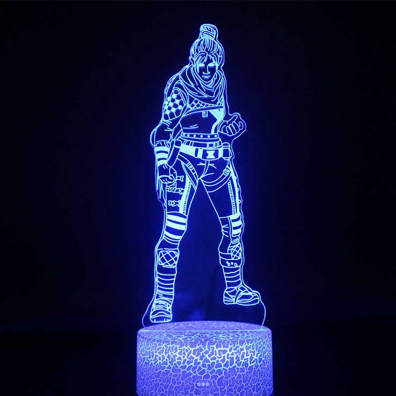 Customized Game Figures Luminous Night Lamp Wraith - Tophatter Daily Deals