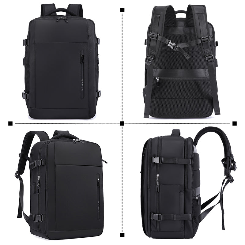 15.6 Laptop USB Charge Travel Backpack Bag - Tophatter Daily Deals