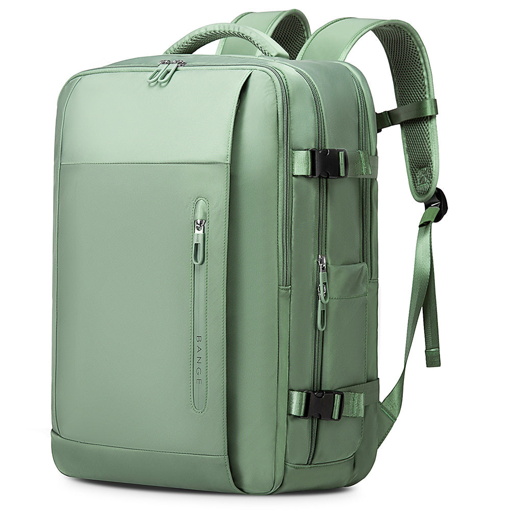 15.6 Laptop USB Charge Travel Backpack Green Bag - Tophatter Daily Deals