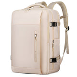 15.6 Laptop USB Charge Travel Backpack White Bag - Tophatter Daily Deals