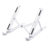 Adjustable Laptop Stand - Laptop Stand Folding Portable Tablet Desktop Holder Office Support UK Accessories - Tophatter Daily Deals