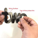 Large 3D Frameless Wall Clock Stickers School, Office & Art Supplies - Tophatter Daily Deals