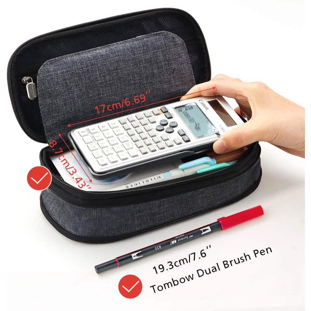 Large Capacity Pencil Case Storage Bag School, Office & Art Supplies - Tophatter Daily Deals