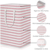 Large Foldable Tall Laundry Basket Storage Basket Storage & Organization - Tophatter Daily Deals