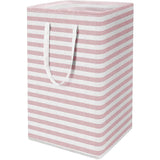 Large Foldable Tall Laundry Basket Storage Basket Pink Storage & Organization - Tophatter Daily Deals