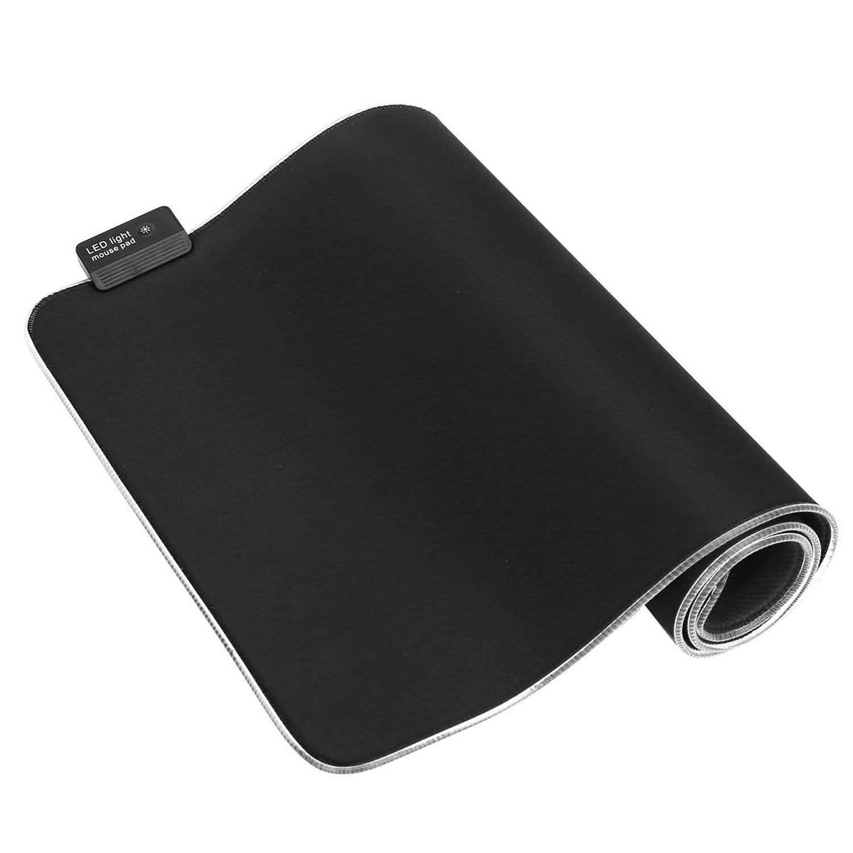 Large LED RGB Computer Keyboard Mouse Mat Computer Accessories - Tophatter Daily Deals