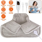 Large Weighted Heating Pad for Neck and Shoulders Health & Wellness - Tophatter Daily Deals