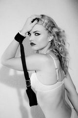 Sex & Mischief - Adjustable Handcuffs - Black BDSM - Tophatter Daily Deals