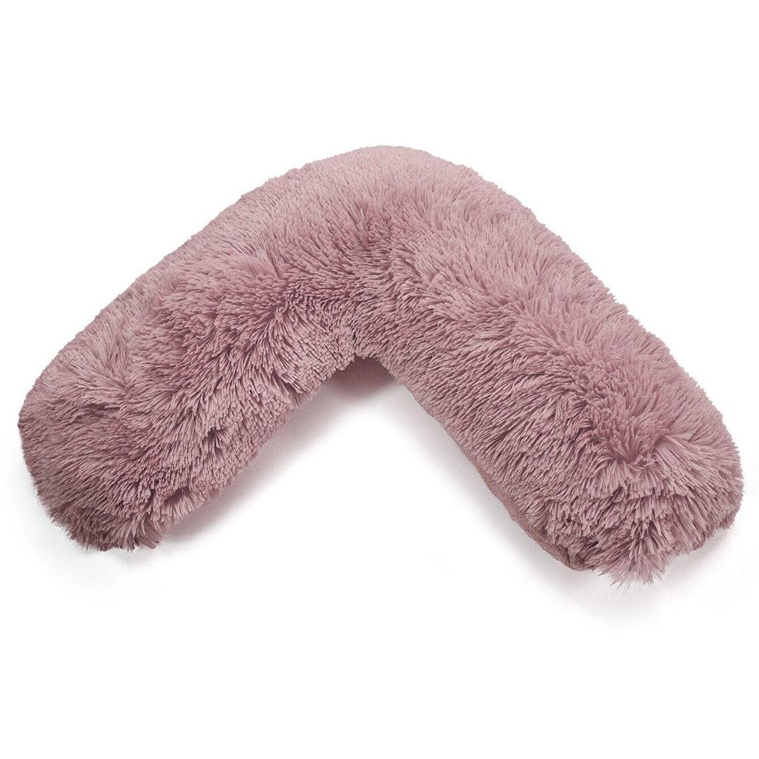 Pillowcases for V Shaped Pillow - Teddy Cuddles V Shape Pillow Case For Soft Back Neck Nursing Pregnancy Support Blush Pink Pillows - Tophatter Daily Deals