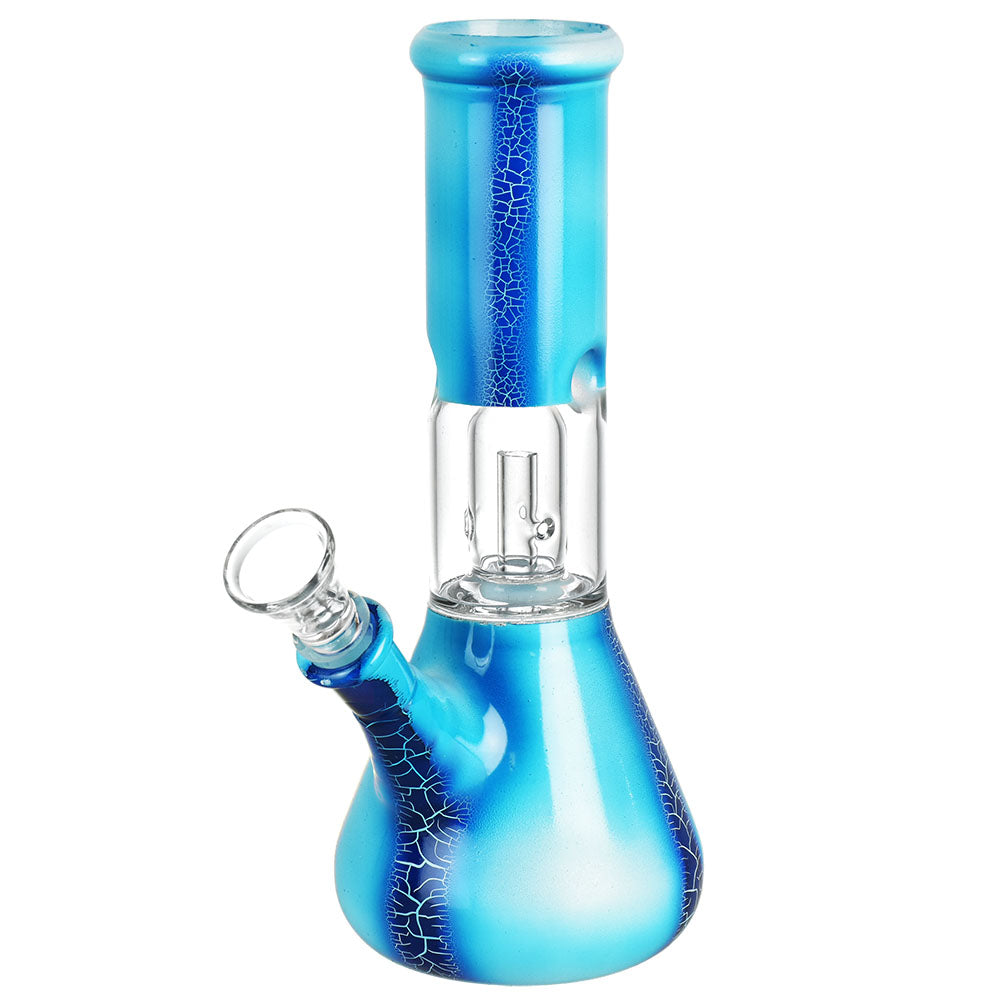 Lava Ombre Beaker Bong Opaque Blue Glass Bongs - Tophatter Daily Deals