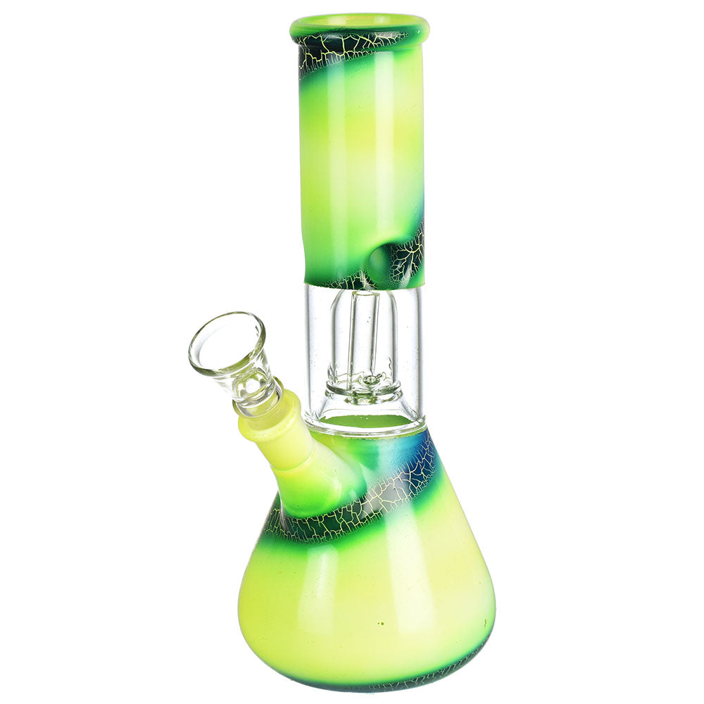 Lava Ombre Beaker Bong Opaque Lime Green Glass Bongs - Tophatter Daily Deals