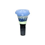Layered Delights Herb Slide Opaque Light Blue Glass Bong Bowls - Tophatter Daily Deals