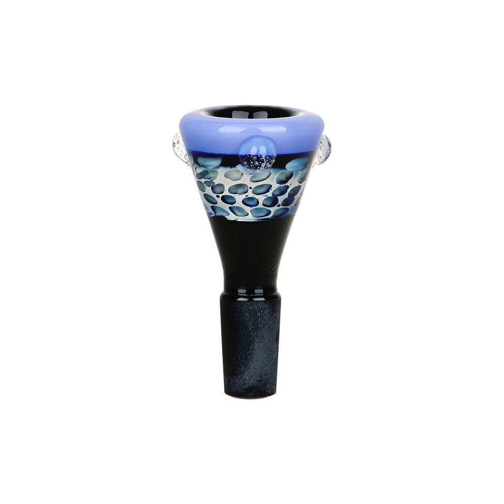 Layered Delights Herb Slide Opaque Purple Glass Bong Bowls - Tophatter Daily Deals
