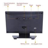 LCD Color Screen Digital Backlight Snooze Alarm Clock Household Appliances - Tophatter Daily Deals