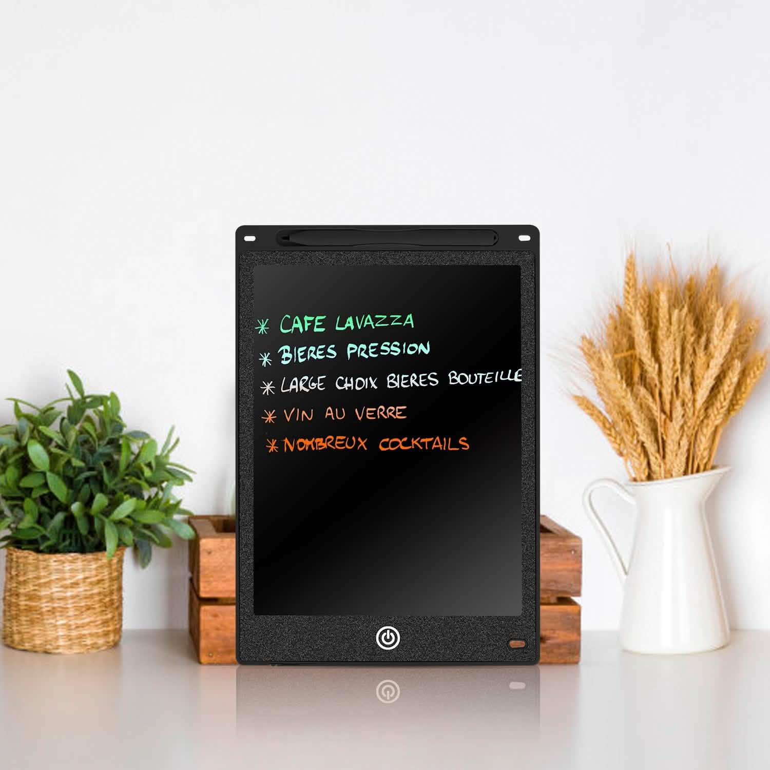 LCD Writing Tablet Electronic Colorful Graphic Doodle Board Toys & Games - Tophatter Daily Deals